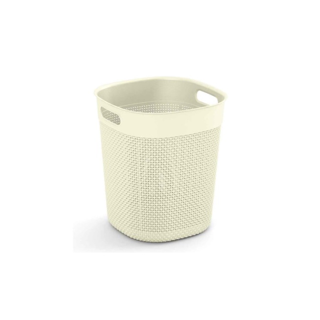 KIS korpa za veš Filo Bucket 16l Romantic ivory-1